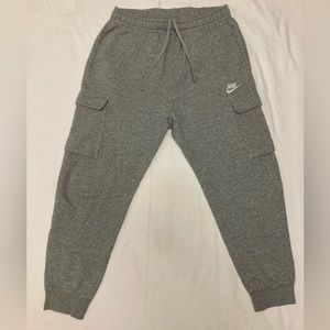 Nike Gray Men’s Small Cargo Joggers
